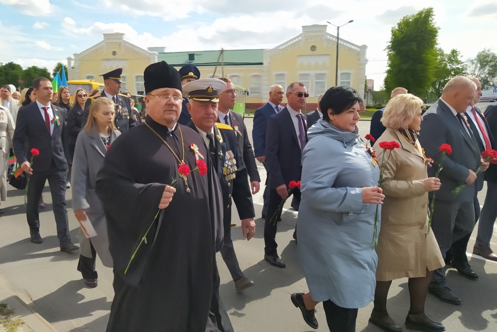 80-летие Великой Победы с участием духовенства района
