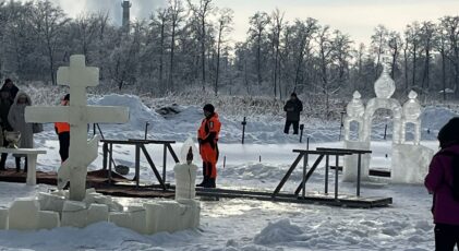 Добруш отметил праздник Крещения Господня
