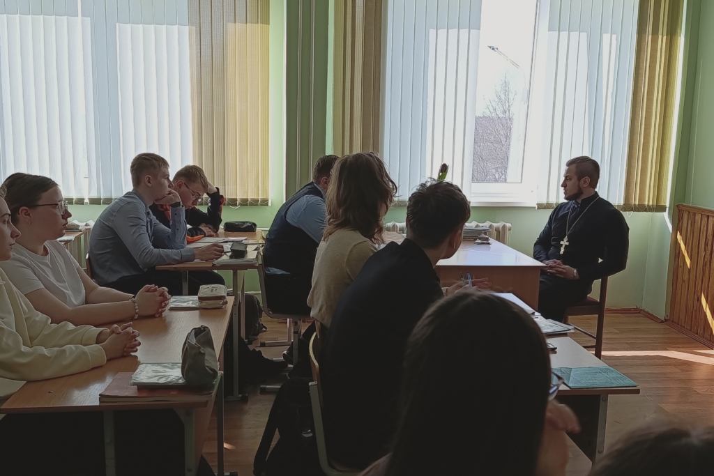 Урок духовности «Бесценный дар жизни» прошел в гимназии г. Добруша